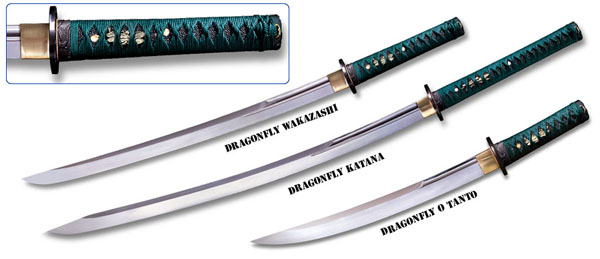 Cold Steel Dragonfly samurai swords