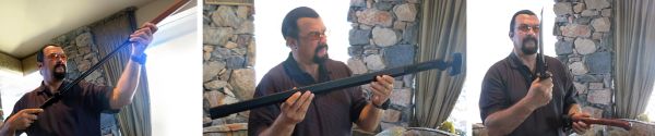 Steven Seagal sword collection